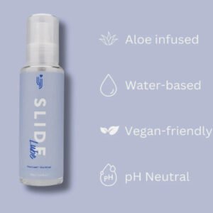 Loving Joy Silky Water Based Lubricant 100ml | Slick Glide Smooth Intimate Lube 3 Loving Joy Slide