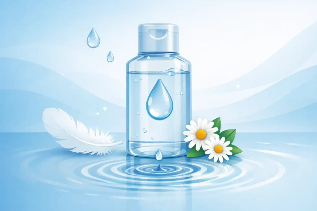Water Based Personal Lubricant for Sensitive Skin