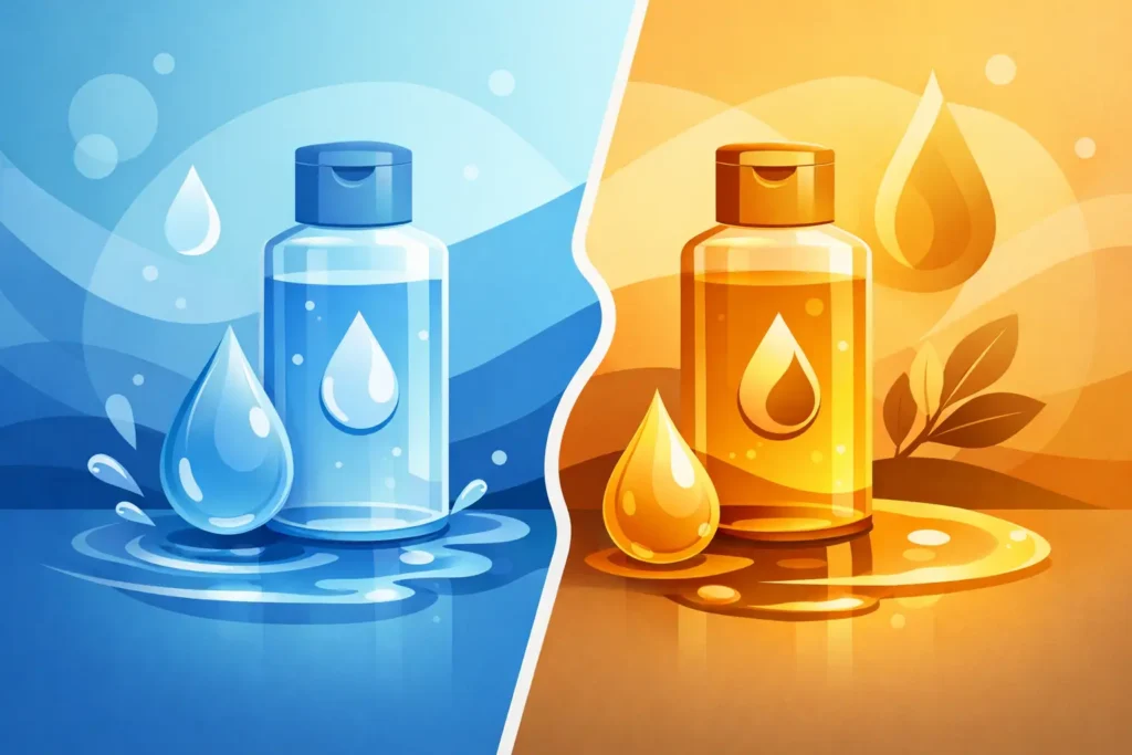 Water Based vs Oil Based Personal Lubricant
