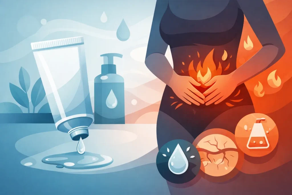 Why Does Lube Burn? Causes and What to Do